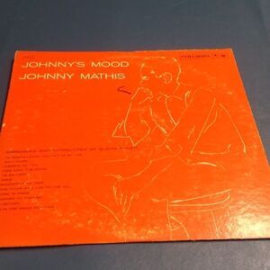 Johnny Mathis Vinyl Record - Orange Cover